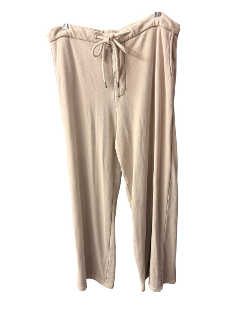 Universal Thread Beige Drawstring Wide-Leg Lounge Pants - Picture 2 of 9